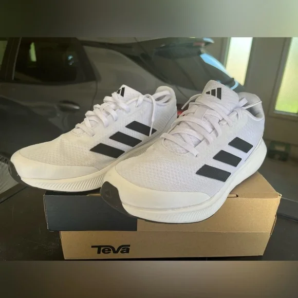 ADIDAS RUNFALCON 3 LACE SHOES - Picture 4 of 11